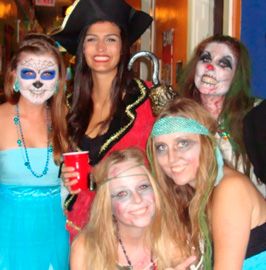 Lucky Ds hostel party