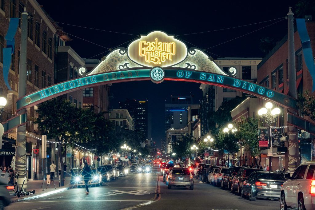 Gaslamp district, San Diego