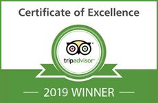 TripAdvisor Certificate of Excellence 2019